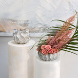 Sono Reactive Glaze Wavy Decorative Vessels By Accent Decor