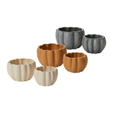 Spiced Pumpkin Ceramic Pots By Accent Decor