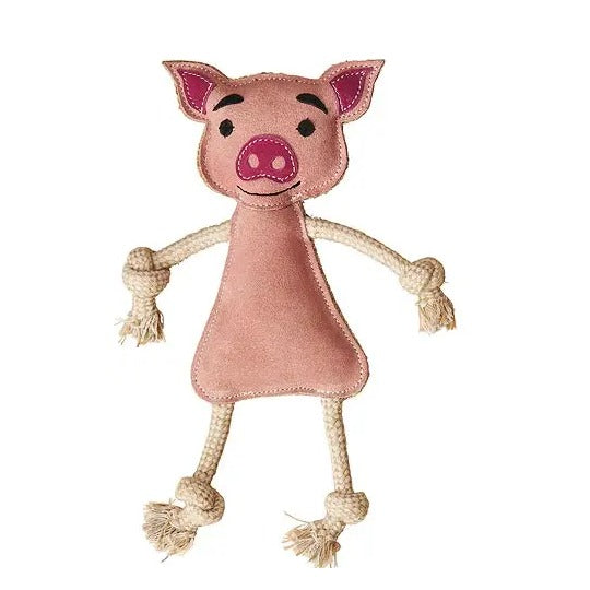 SPOT SPOT by Ethical Products Dura-Fused Color Leather Dog Toy