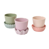 Springvale with Saucer Ceramic Pots By Accent Decor