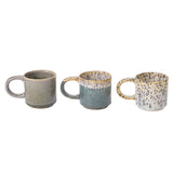 Starling Reactive Glaze Speckled Decorative Mugs By Accent Decor