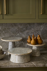Starling Speckled Ceramic Serving & Display Stands By Accent Decor - 12" x 4.75" - Image 8