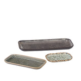 Starling Reactive Glaze Glossy Trays (Set of 3) By Accent Decor