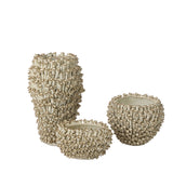 Surreal Sculptural Reactive Glaze Ceramic Vessels By Accent Decor - Pot, 10.75" x 8" x 6.25" - Image 3