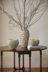 Surreal Sculptural Reactive Glaze Ceramic Vessels By Accent Decor - Pot, 10.75" x 8" x 6.25" - Image 5