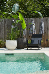 Syros Textured Fiber Composite Pots By Accent Decor