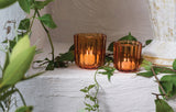 Tanger Ribbed Textured Votive Candleholders By Accent Decor