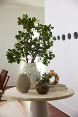 Thessaly Wavy Watertight Ceramic Statement Vases By Accent Decor - 12.75" x 16.25" - Image 6