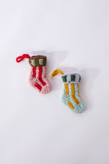 Tiny Christmas Stockings By Accent Decor