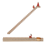 Travelling Advent Wood Decorative Accent By Accent Decor