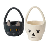 Tricks and Treats Felt Baskets By Accent Decor