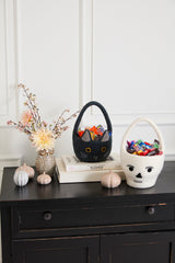 Tricks and Treats Felt Baskets By Accent Decor