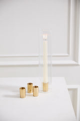 Tune Metal Candleholders (Set of 4) By Accent Decor