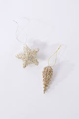 Twinkling Pinecone Ornament By Accent Decor