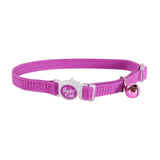 Safe Cat Adjustable Snag-Proof Breakaway Cat Collar - Orchid