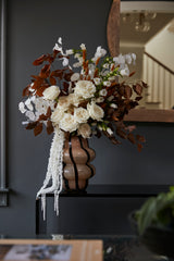 Vanessa Sculptural Glass Vase By Accent Decor