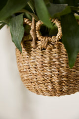 Verse Hanging Woven Natural Fibers Baskets By Accent Decor
