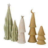 Village Ceramic Trees By Accent Decor