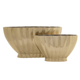 Vivien Footed Metal Vases By Accent Decor