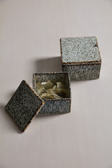 Whisper Decorative Box Reactive Glaze Glossy Decorative Accent By Accent Decor