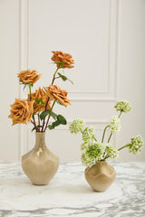 Whitman Reactive Glaze Sculptural Bud Vase By Accent Decor