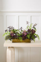 Winter Forest Trough Vessel By Accent Decor