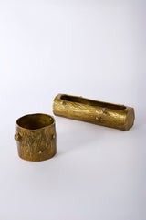 Winter Forest Trough Vessel By Accent Decor