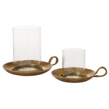 Winter Warmth Metal Candleholders By Accent Decor