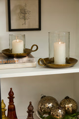 Winter Warmth Metal Candleholders By Accent Decor