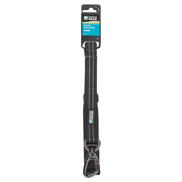 Guardian Gear Guardian Gear Reflective Double-Handle Dog Leash, 6 ft (3 Options Available)