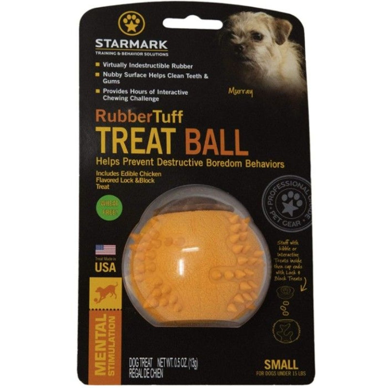 Starmark RubberTuff Treat Ball