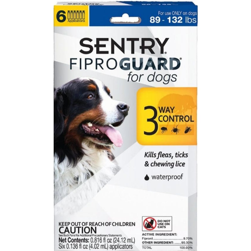 Sentry FiproGuard for Dogs (6 Doses)