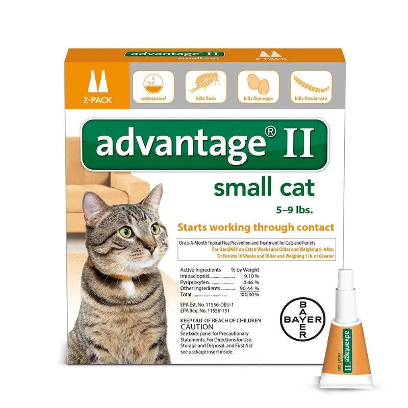 Bayer Advantage Flea Control for Cats 1-9 lbs