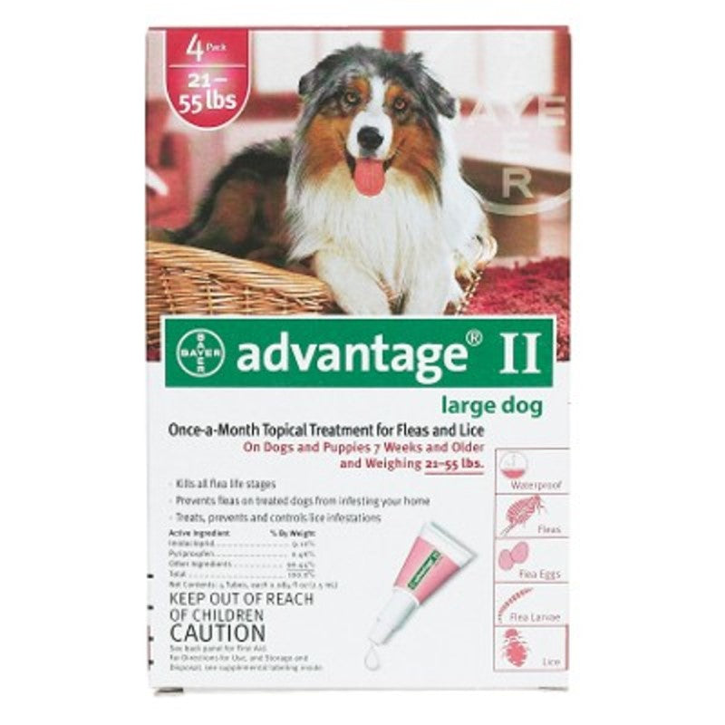 Bayer Advantage Flea Control for Dogs and Puppies 21-55 lbs