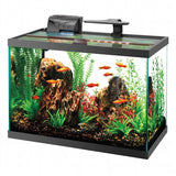 Aqueon Fish Tank Clip-On LED Lights Black 8" x 7" x 4.75"