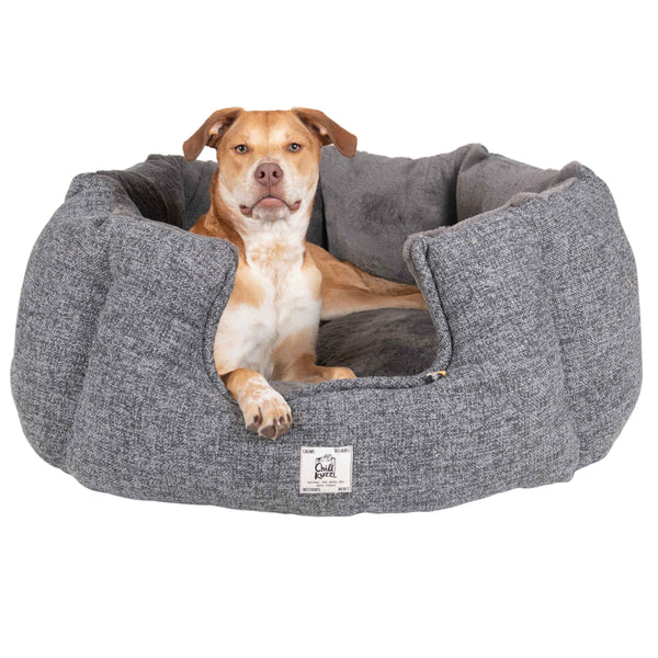 PSUSA DGS Pet Products Chill Kuzzi FIR Round Bed