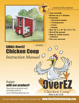 OverEZ Small Chicken Coop - Up to 5 Chickens