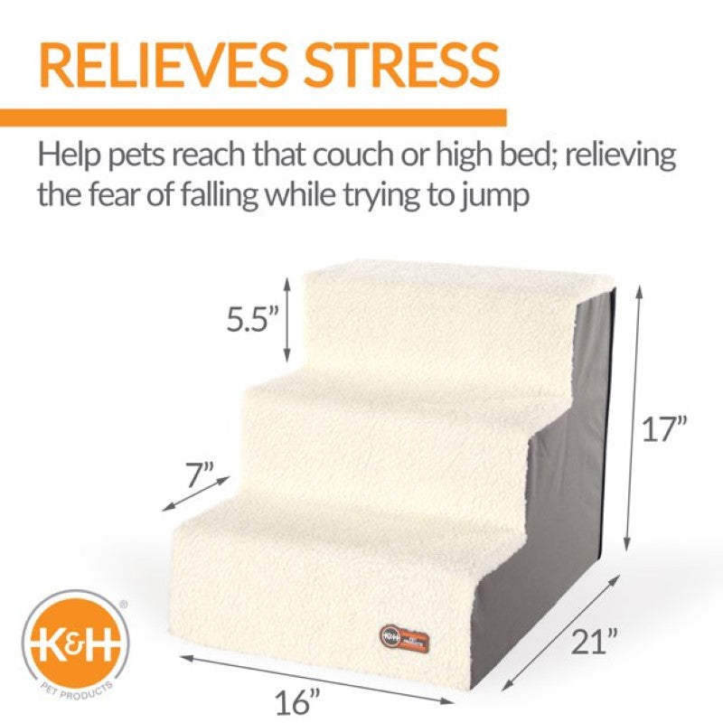 Fleece Pet Stair Steps by K&H Pet Products