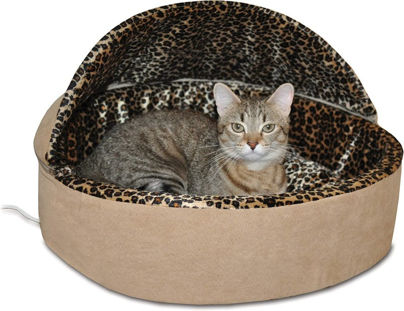 Thermo-Kitty Bed Deluxe Hooded by K&H Pet Products