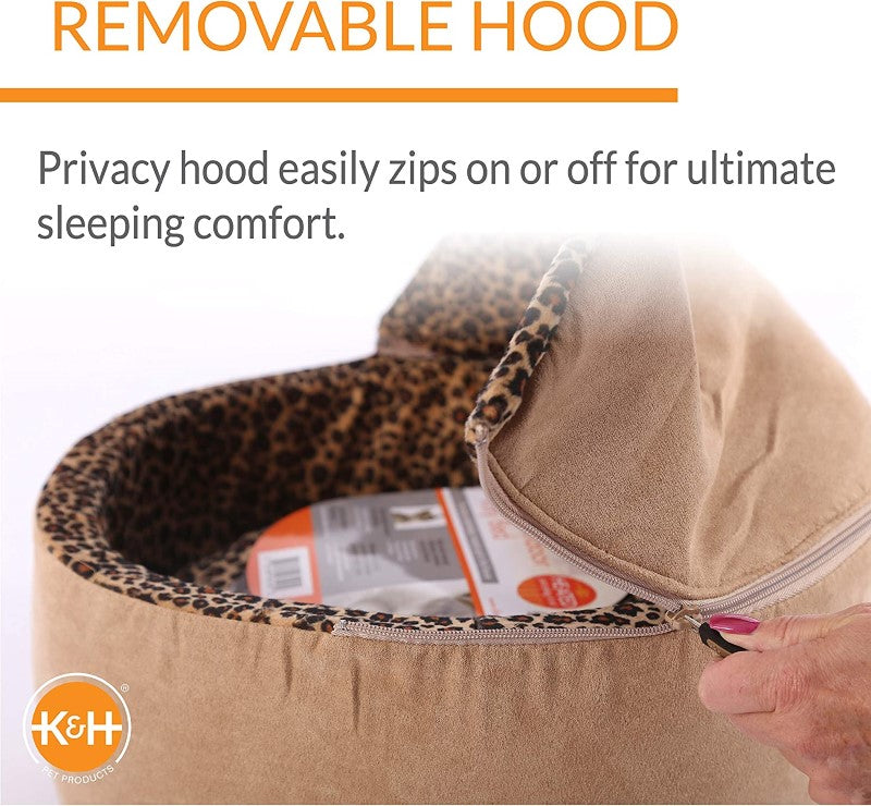 Thermo-Kitty Bed Deluxe Hooded by K&H Pet Products