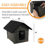 K&H Pet Products Realtree Thermo Outdoor Kitty House (Heated or Unheated)