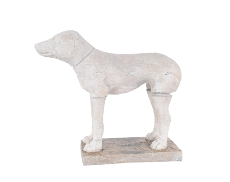 Dog Statue by Anne Home