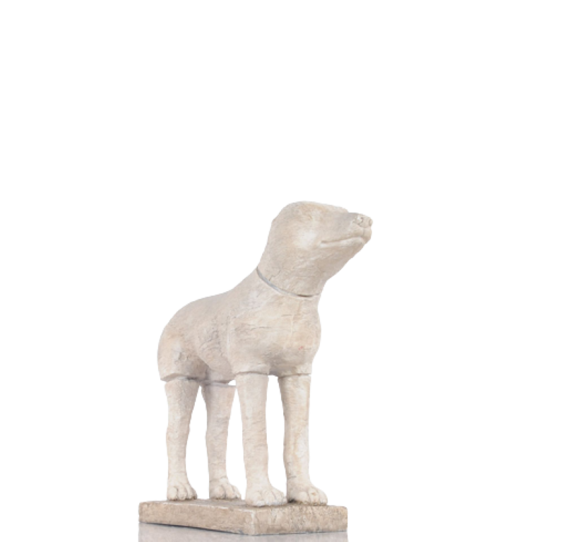 Dog Statue by Anne Home