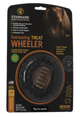 Starmark Dog Everlasting Treat Wheeler - Black