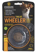 Starmark Dog Everlasting Treat Wheeler - Black