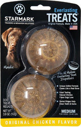 Starmark Everlasting 2-Count Treat Ball Refill Treats - Liver, Chicken, BBQ, or Bacon