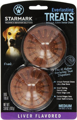 Starmark Everlasting 2-Count Treat Ball Refill Treats - Liver, Chicken, BBQ, or Bacon