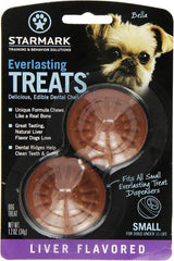 Starmark Everlasting 2-Count Treat Ball Refill Treats - Liver, Chicken, BBQ, or Bacon