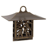Whitehall Pinecone Suet Bird Feeder, French Bronze