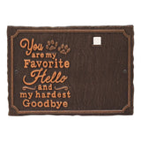 Whitehall My Favorite Hello Pet Photo Wall Plaque (7 Styles Available)